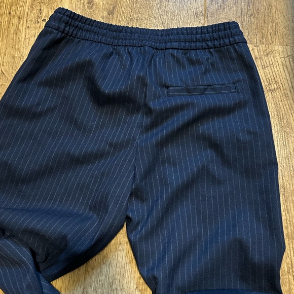 GAP Stripe Drawstring Pants in Bi-Stretch - Picture 2 of 5